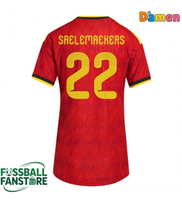 Belgien Alexis Saelemaekers #22 Replik Heimtrikot Damen WM 2026 Kurzarm